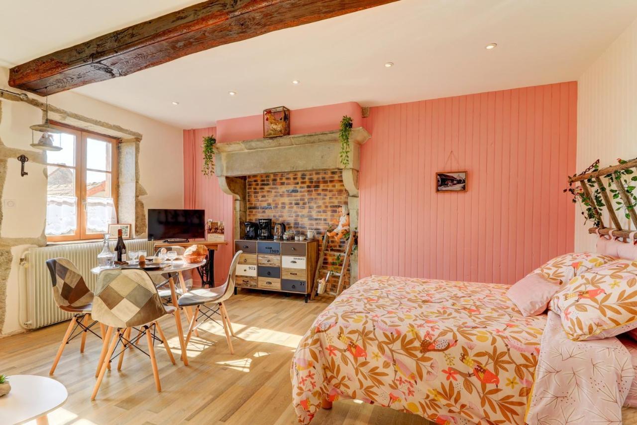 Le Petit Pressoir - Charmant Studio Collonges-en Charollais Экстерьер фото