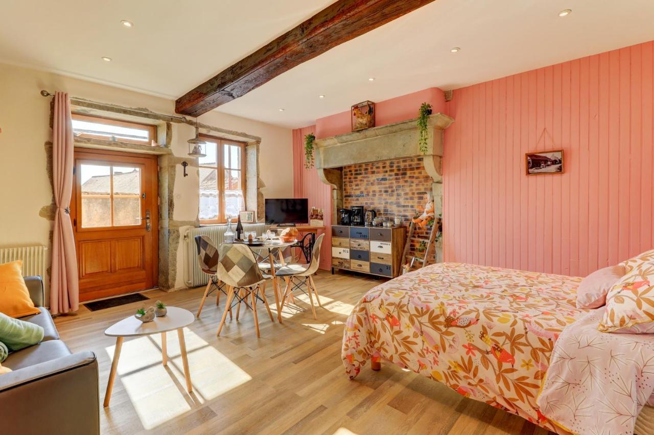Le Petit Pressoir - Charmant Studio Collonges-en Charollais Экстерьер фото