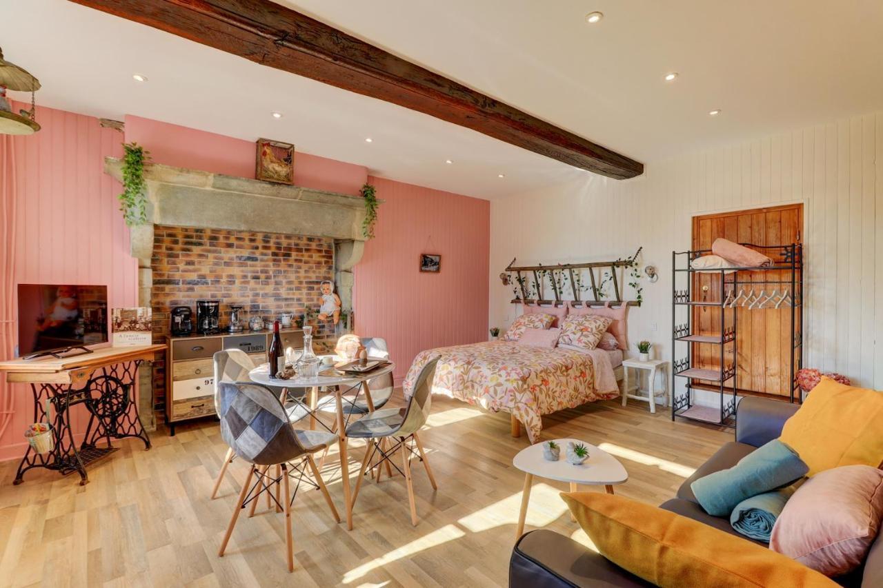 Le Petit Pressoir - Charmant Studio Collonges-en Charollais Экстерьер фото